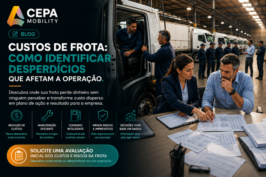 Veja onde a frota costuma perder dinheiro sem ninguém perceber, e como transformar custo disperso em plano de ação.